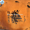 Customized designed Hohle Corten-Stahlplatte mit rotem Rost